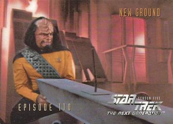 1996 SkyBox Star Trek: The Next Generation Season 5 #459 New Ground Front