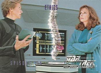 1996 SkyBox Star Trek: The Next Generation Season 5 #475 Ethics Front