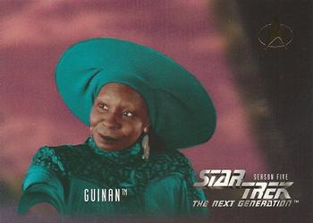 1996 SkyBox Star Trek: The Next Generation Season 5 #517 Guinan Front