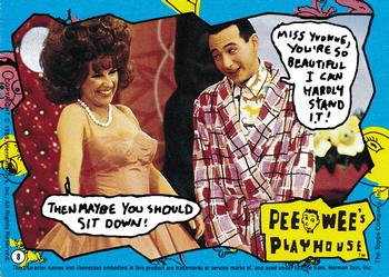 1988 Topps Pee-Wee's Playhouse #8 Pee Wee's Playhouse Front