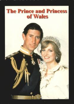 1997 Trading Cards International Princess Diana: Queen of Hearts #38 The Prince and Princess of Wales Front