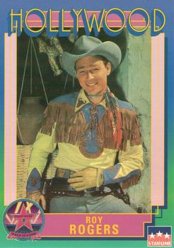 1991 Starline Hollywood Walk of Fame #140 Roy Rogers Front