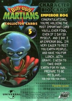2002 Comic Images Butt-Ugly Martians #5 Emperor Bog Back