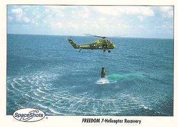 1990-92 Space Ventures Space Shots #0277 Freedom 7 - Helicopter Recovery Front