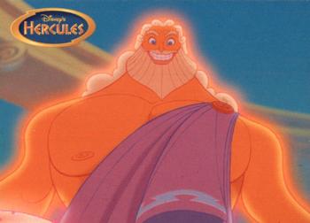1997 Skybox Disney Hercules #2 Zeus Tames the Earth Front