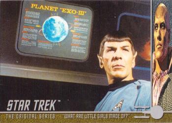 1997 SkyBox Star Trek Original Series 1 #28 EP10.1   What Are Little Girls Made Of? Front
