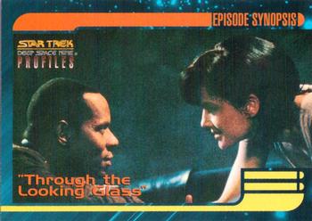 1997 Fleer Star Trek Deep Space Nine Profiles #5 Through the Looking Glass Front