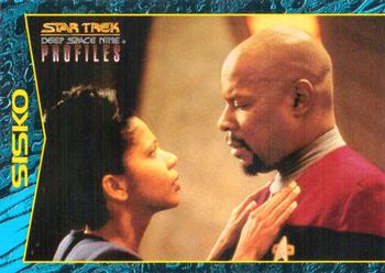 1997 Fleer Star Trek Deep Space Nine Profiles #8 Kasidy Yates' Memoirs of Sisko Front