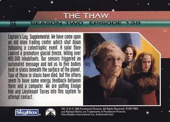 1997 SkyBox Star Trek: Voyager Season 2 #166 The Thaw Back