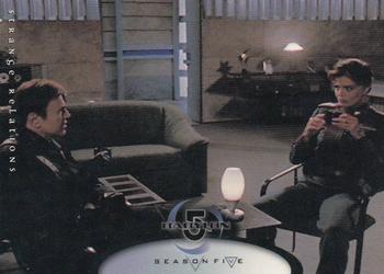 1998 Fleer Babylon 5 Season 5 #7 Strange Relations Front