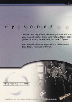 1998 Fleer Babylon 5 Season 5 #11 Phoenix Rising Back