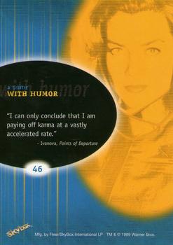 1999 SkyBox Babylon 5: Profiles #46 A Guide With Humor Back
