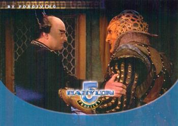 1999 SkyBox Babylon 5: Profiles #72 A Friendship Gained By Forgiving Front