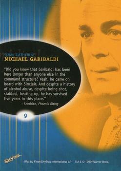 1999 SkyBox Babylon 5: Profiles #9 Some Gathered: Michael Garibaldi Back