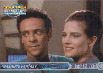 1999 SkyBox Star Trek: Deep Space Nine: Memories from the Future #6 Bashir's Fantasy Front