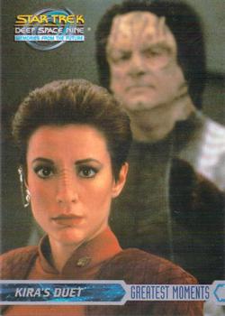 1999 SkyBox Star Trek: Deep Space Nine: Memories from the Future #8 Kira's Duet Front