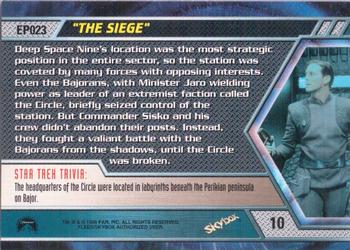 1999 SkyBox Star Trek: Deep Space Nine: Memories from the Future #10 Bajoran Invasion Back