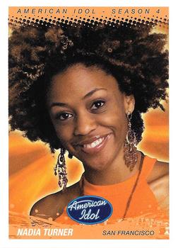 2005 Fleer American Idol Season 4 #8 Nadia Turner Front
