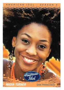 2005 Fleer American Idol Season 4 #32 Nadia Turner Front