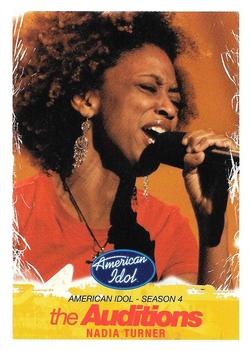 2005 Fleer American Idol Season 4 #56 Nadia Turner Front