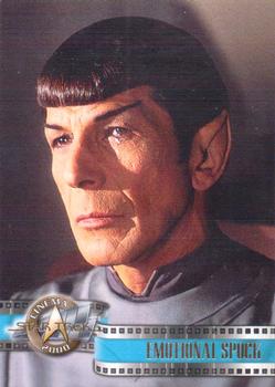 2000 SkyBox Star Trek Cinema 2000 #6 Emotional Spock Front