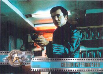 2000 SkyBox Star Trek Cinema 2000 #32 Chekov Interrogated Front