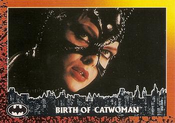 1992 O-Pee-Chee Batman Returns #32 Birth of Catwoman Front