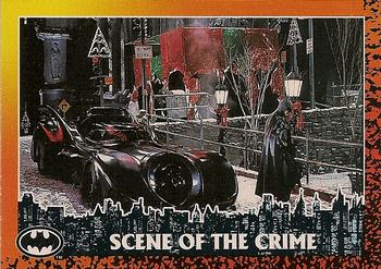 1992 O-Pee-Chee Batman Returns #20 Scene of the Crime Front
