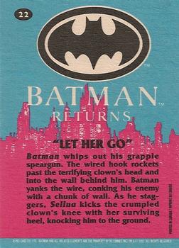 1992 O-Pee-Chee Batman Returns #22 Let Her Go Back