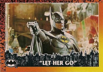 1992 O-Pee-Chee Batman Returns #22 Let Her Go Front