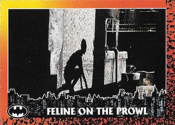 1992 O-Pee-Chee Batman Returns #40 Feline on the Prowl Front