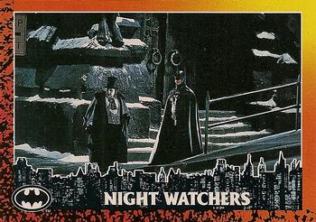 1992 O-Pee-Chee Batman Returns #41 Night Watchers Front