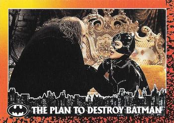 1992 O-Pee-Chee Batman Returns #47 The Plan to Destroy Batman Front