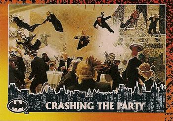 1992 O-Pee-Chee Batman Returns #66 Crashing the Party Front