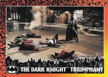1992 O-Pee-Chee Batman Returns #77 The Dark Knight Triumphant Front