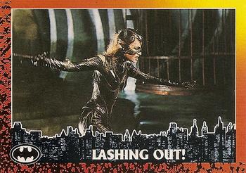 1992 O-Pee-Chee Batman Returns #85 Lashing Out! Front