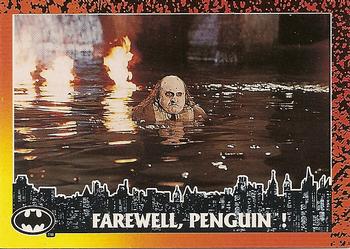 1992 O-Pee-Chee Batman Returns #88 Farewell, Penguin! Front