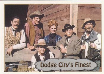 1993 Pacific Gunsmoke #37 Dodge City's Finest Front
