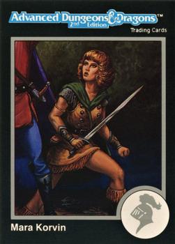 1991 TSR Advanced Dungeons & Dragons - Silver #33 Mara Korvin Front