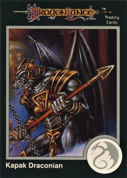 1991 TSR Advanced Dungeons & Dragons - Silver #91 Kapak Draconian Front