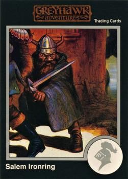 1991 TSR Advanced Dungeons & Dragons - Silver #109 Salem Ironring Front