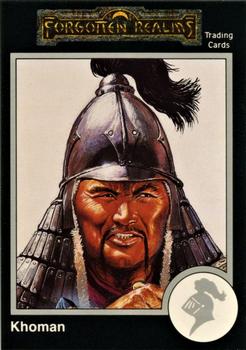 1991 TSR Advanced Dungeons & Dragons - Silver #292 Khoman Front