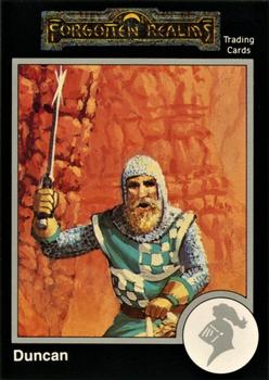 1991 TSR Advanced Dungeons & Dragons - Silver #417 Duncan Front