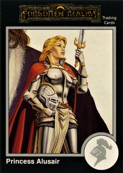 1991 TSR Advanced Dungeons & Dragons - Silver #655 Princess Alusair Front