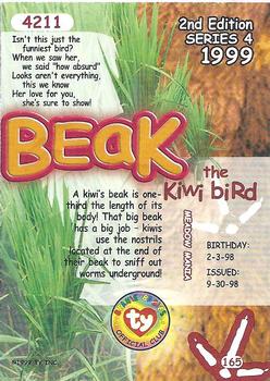 1999 Ty Beanie Babies IV #165 Beak Back