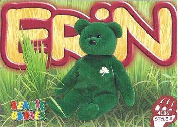 1999 Ty Beanie Babies IV #179 Erin Front