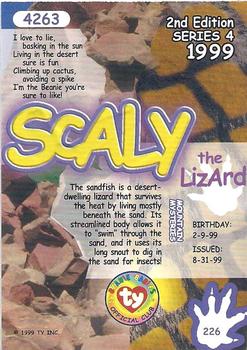 1999 Ty Beanie Babies IV #226 Scaly Back