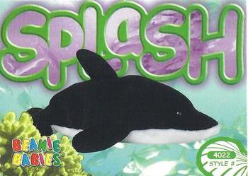 1999 Ty Beanie Babies IV #233 Splash Front