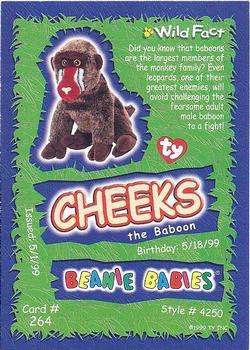 1999 Ty Beanie Babies IV #264 Cheeks Back