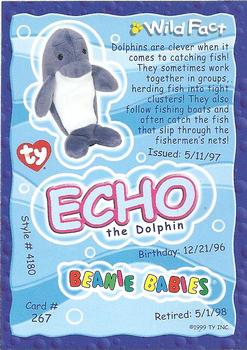 1999 Ty Beanie Babies IV #267 Echo Back